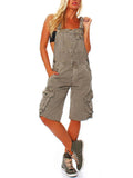 Cora Denim Overalls for Women | 100% Cotton, Adjustable Straps, Cargo Pockets