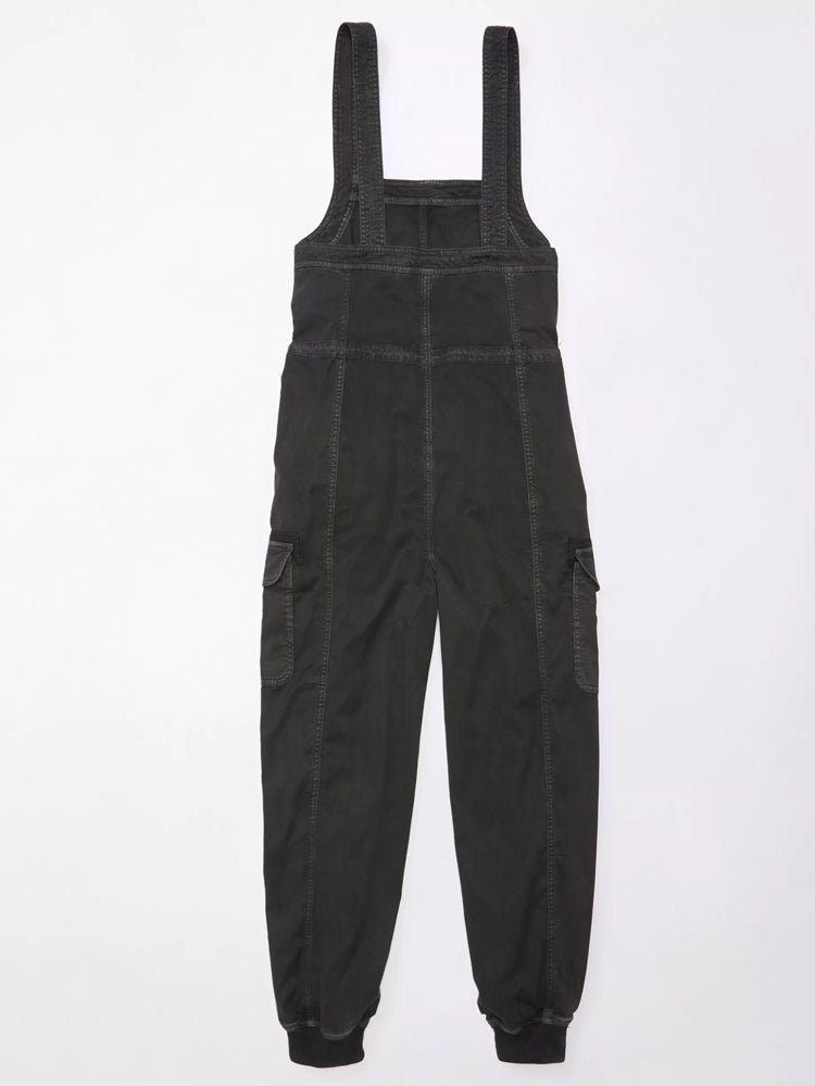 Dara Women's Cargo Overalls | Soft Cotton Blend, Vintage-Inspired