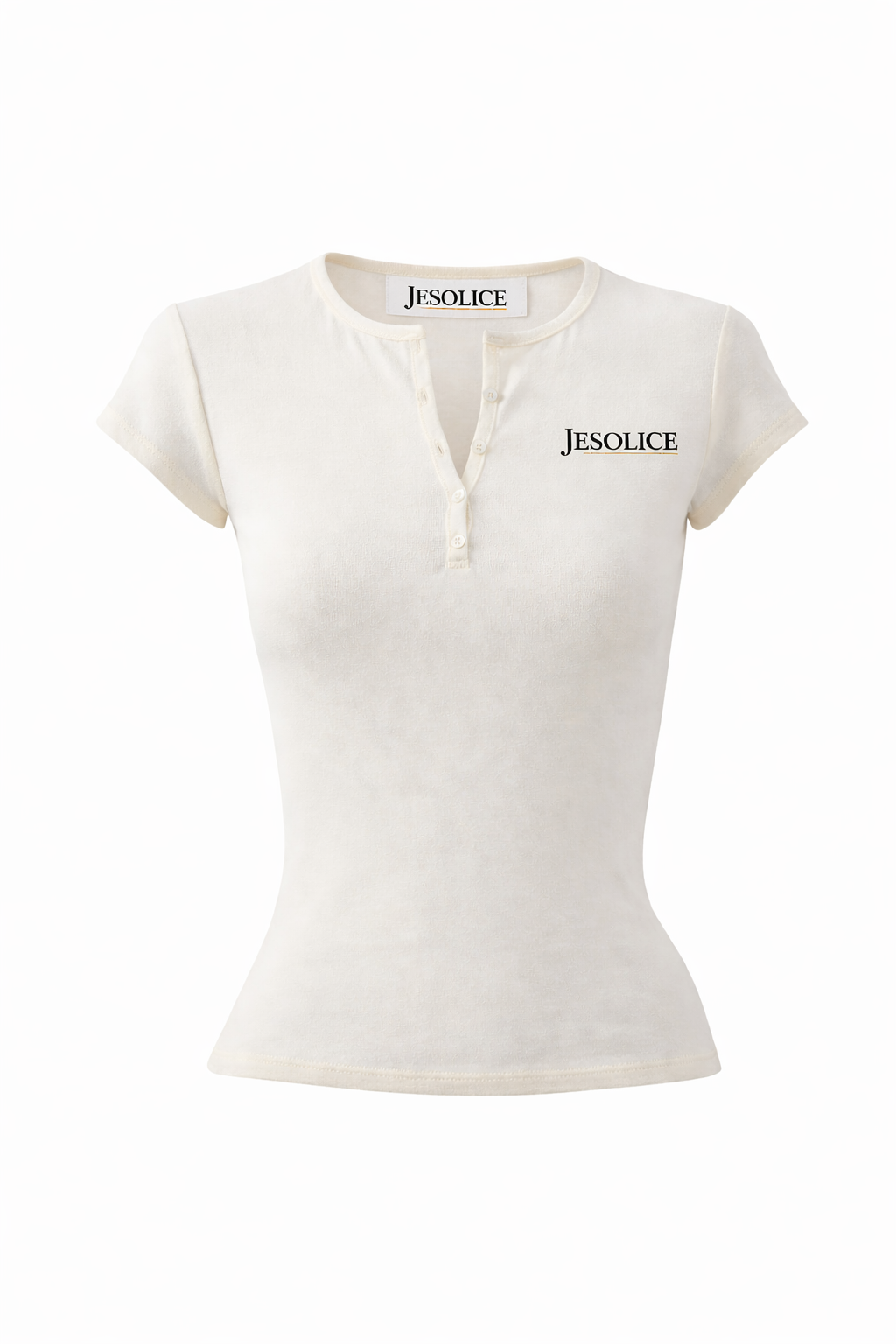 JESOLICE Classic Henley Tee