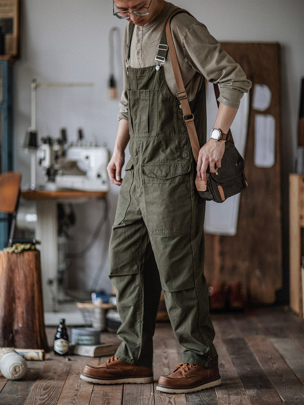 Maverick Mens Overalls | Heavyweight Cotton, Relaxed Fit