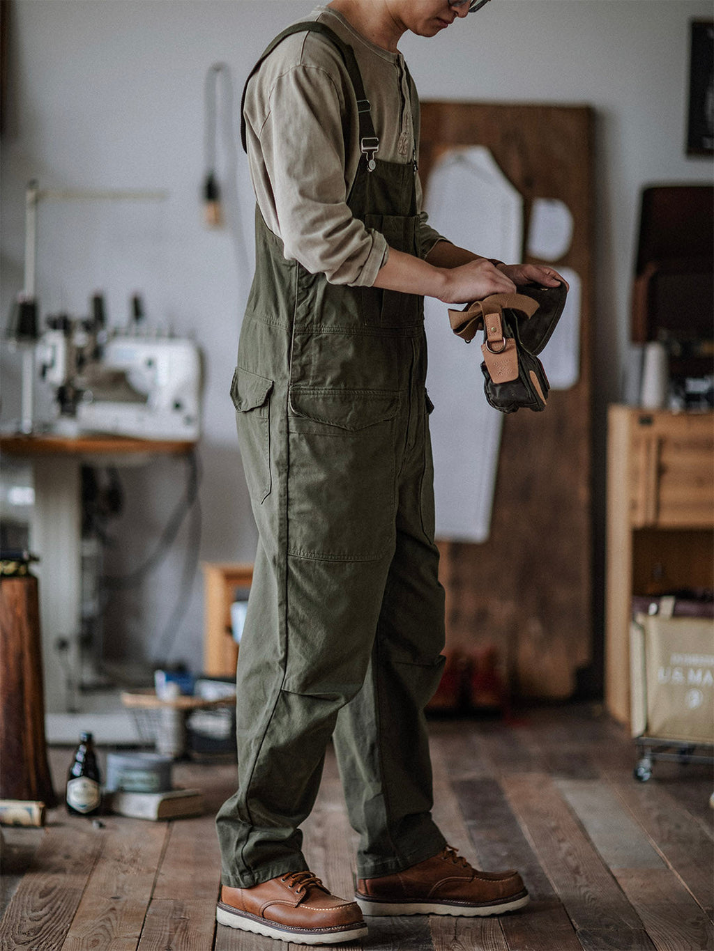 Maverick Mens Overalls | Heavyweight Cotton, Relaxed Fit