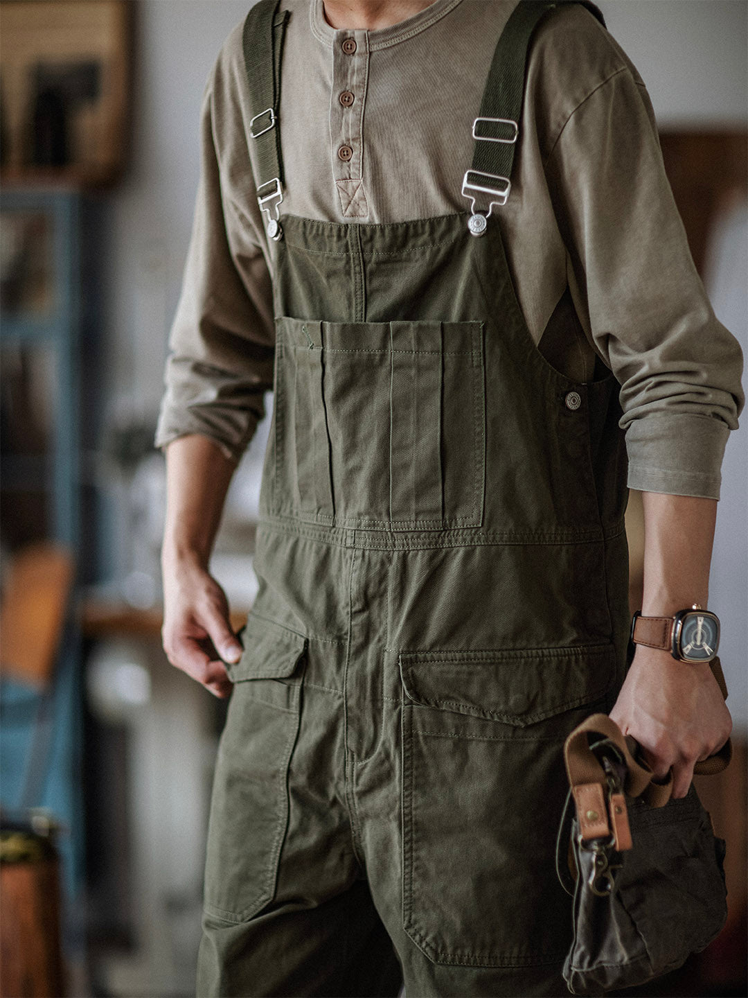 Maverick Mens Overalls | Heavyweight Cotton, Relaxed Fit