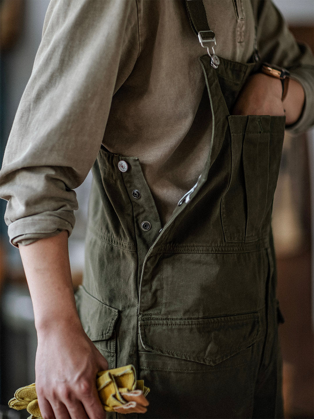 Maverick Mens Overalls | Heavyweight Cotton, Relaxed Fit