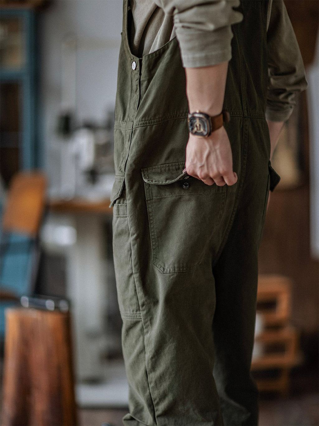 Maverick Mens Overalls | Heavyweight Cotton, Relaxed Fit