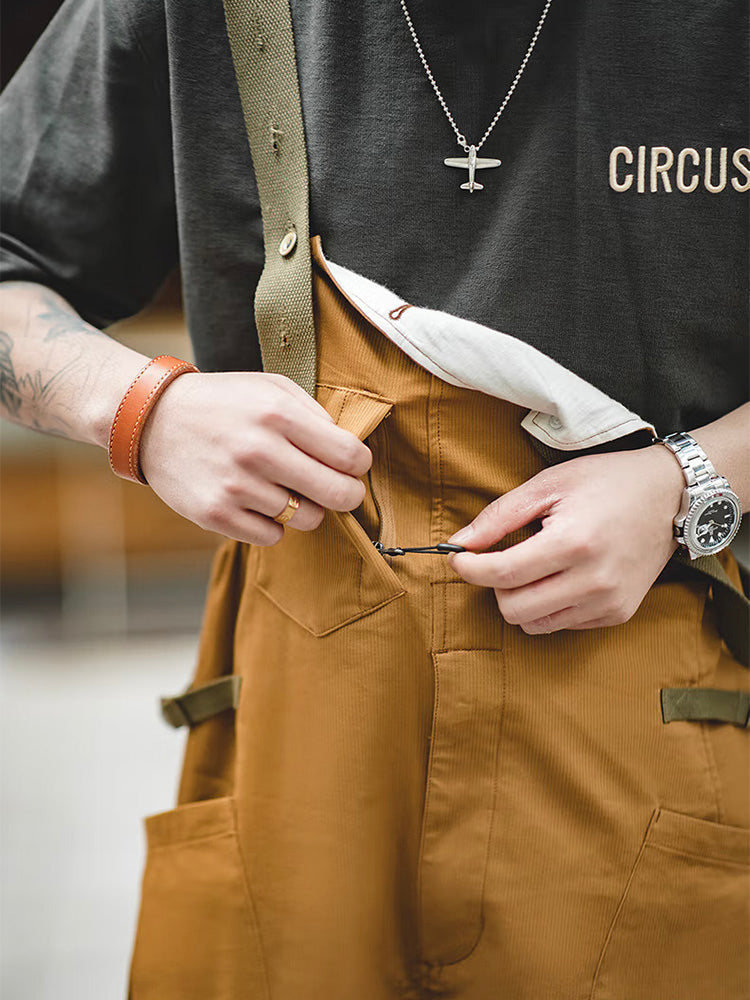 Milo Men's Jumpsuit | Cotton Blend, Retro Style