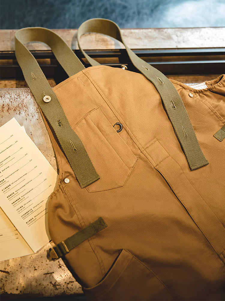 Milo Men's Jumpsuit | Cotton Blend, Retro Style