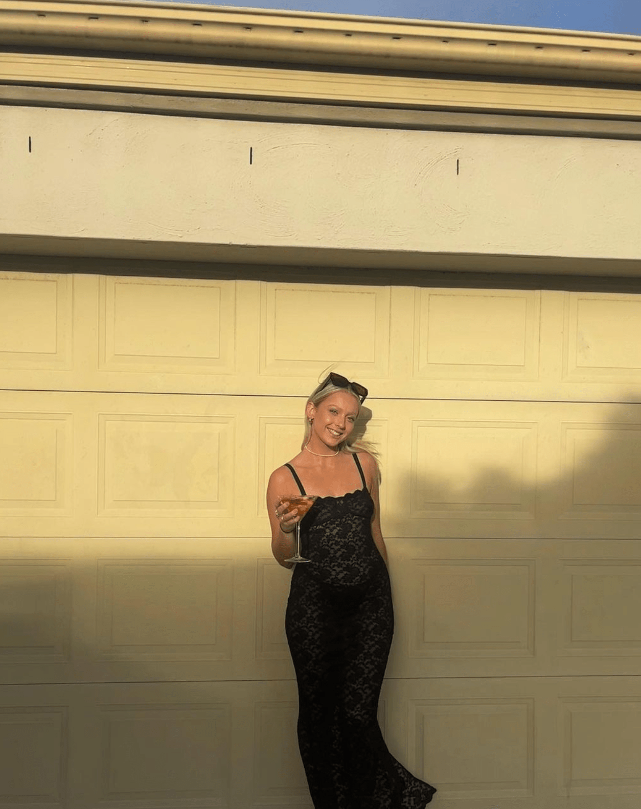 Elegant Black Lace Evening Gown - Sleeveless, Floor-Length, Women's Dress